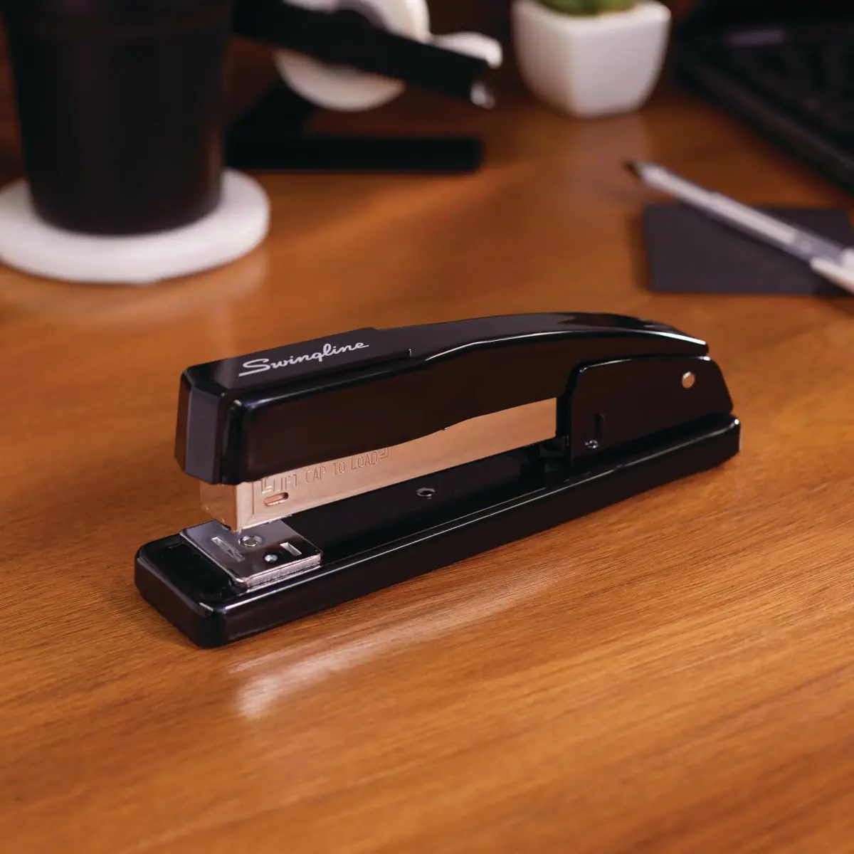 Swingline Commercial Stapler, 20 Sheet Capacity, Jam Free, Metal, 2 Pack, Black | Durable All-Metal Construction - view 2