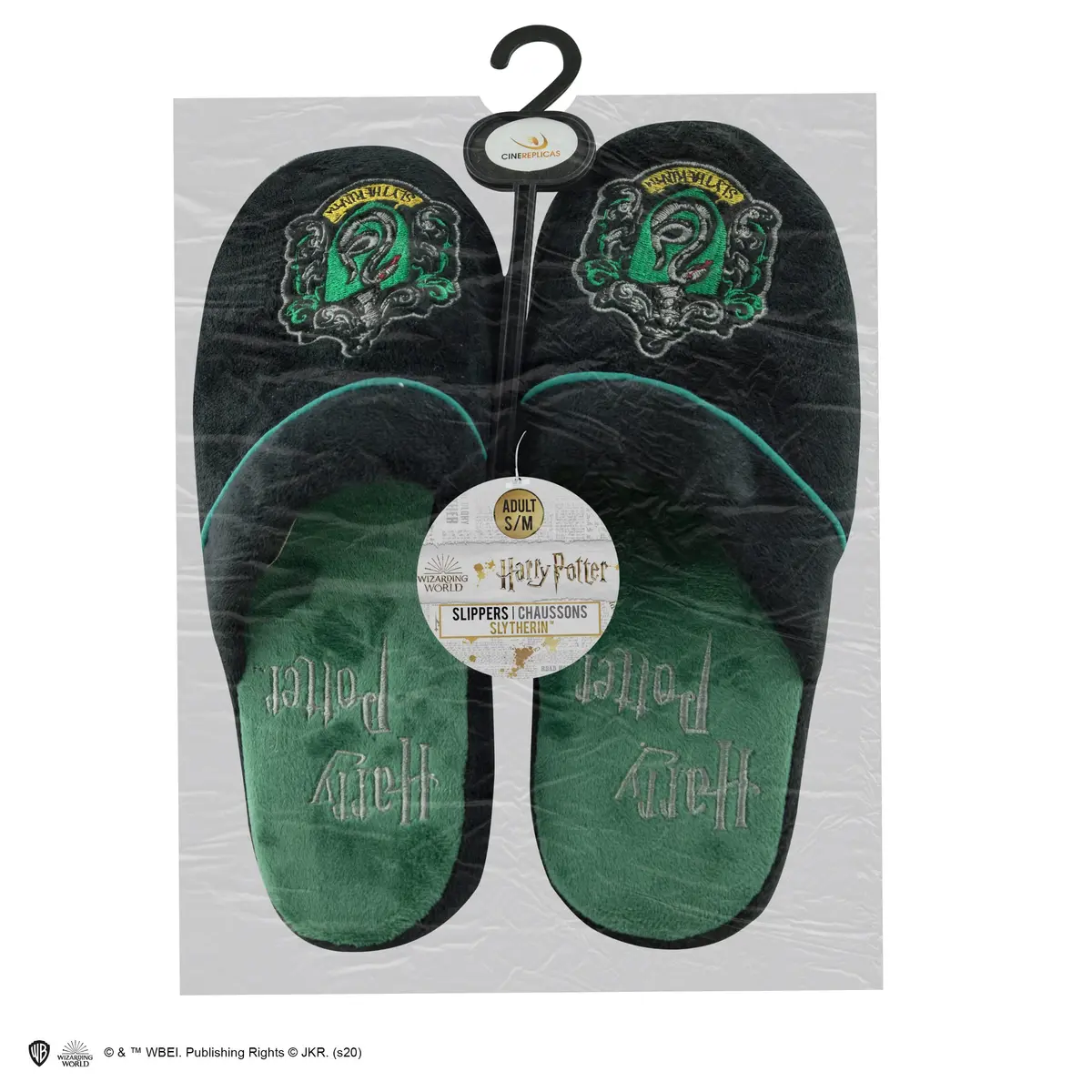 Cinereplicas Harry Potter Slippers Slytherin S/M | Official Licensed Wizarding Footwear - view 7