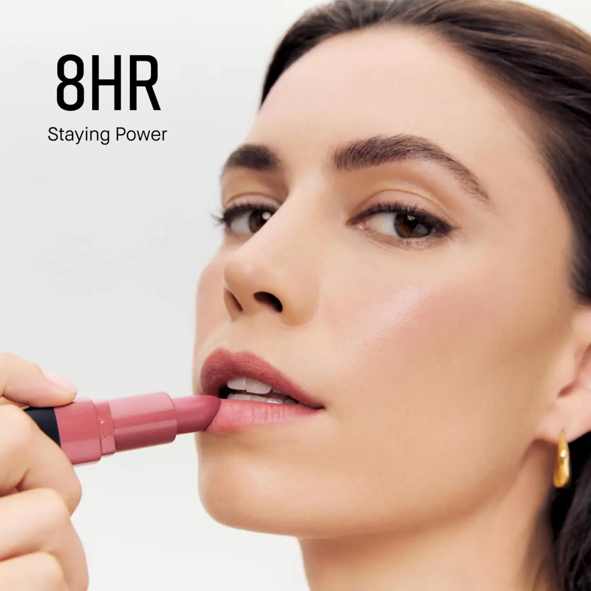 Bobbi Brown Crushed Lip Color Lipstick in Cranberry - Hydrating Satin-Matte, 8-Hour Wear - view 3