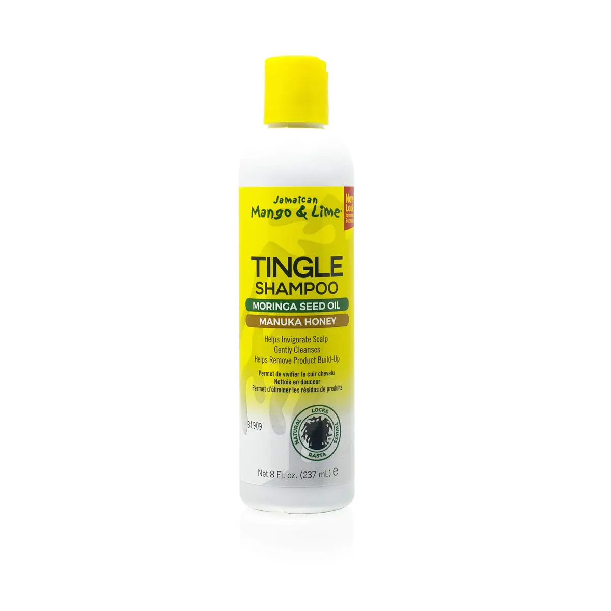 Jamaican Mango & Lime Love Your Locs Tingle Shampoo & Protein Conditioner – Strengthening Hair Care for Locs, Braids & Natural Hair Growth (8oz) - view 3