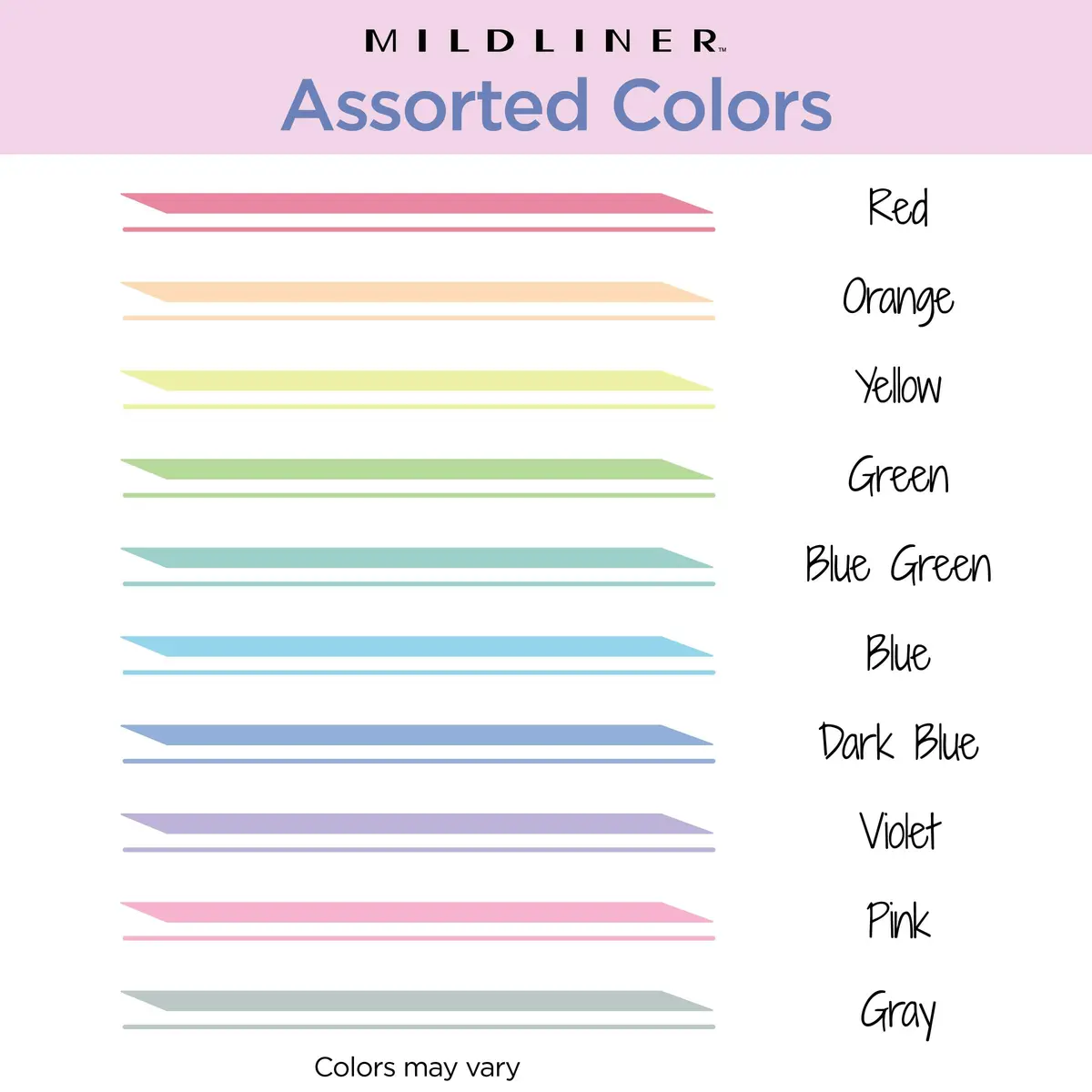 Zebra Pen Mildliner Highlighter Dual Tip 10-Pack | Smooth Ink Flow Value Pack - view 4