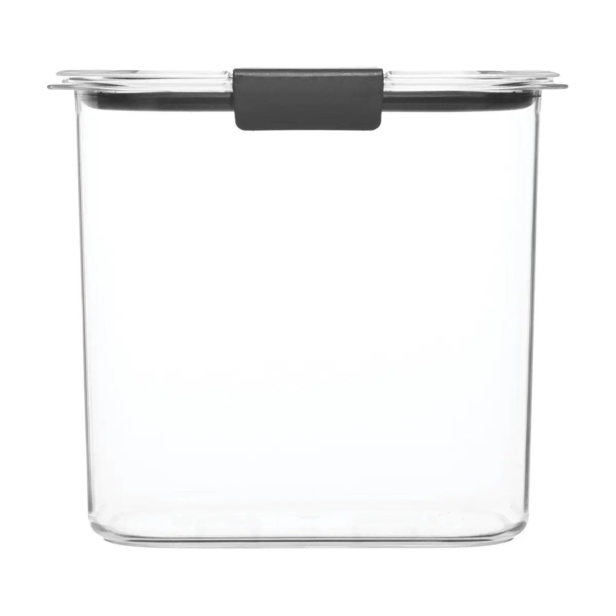 Rubbermaid Brilliance 12-Cup Airtight Food Storage Container | Clear/Grey, BPA-Free, Leak-Proof, Stackable - view 2