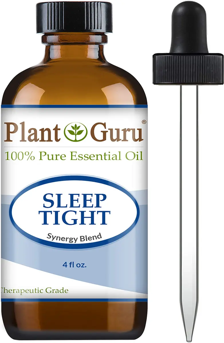 Plant Guru Sleep Tight Essential Oil Blend 4 oz. | Calming Aromatherapy for Sleep & Relaxation - main product image