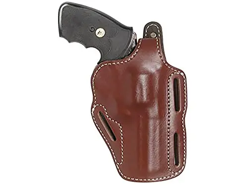 Triple K Woodsman Pancake Holster Walnut Oil Finish | Right Hand Fit, Fits Ruger SP 101 4.2" - view 2