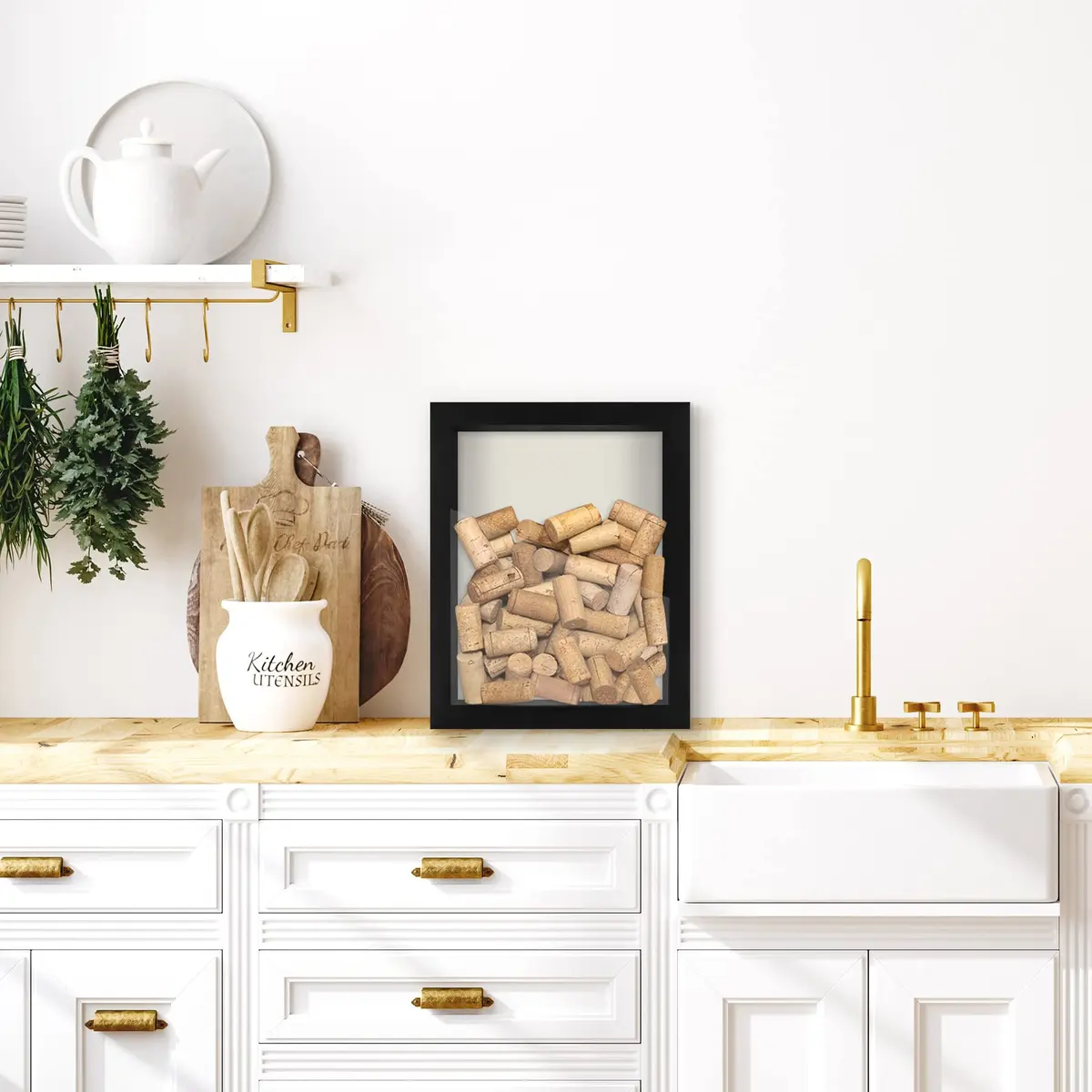 Americanflat Shadow Box Frame 8x10 Inches Engineered Wood Black | Elegant Display for Memories - view 7