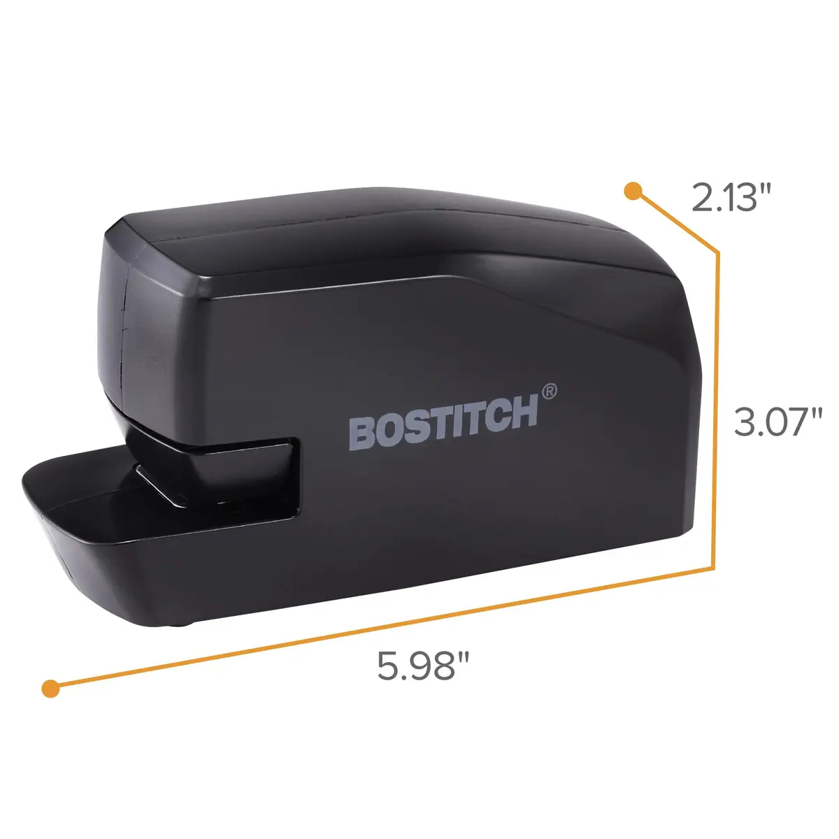Bostitch Office Portable Electric Stapler 20 Sheets | AC or Battery Powered Black - view 6