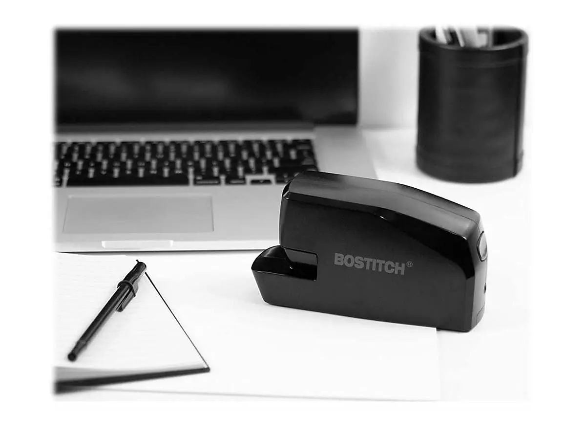 Bostitch Office Portable Electric Stapler 20 Sheets | AC or Battery Powered Black - view 2