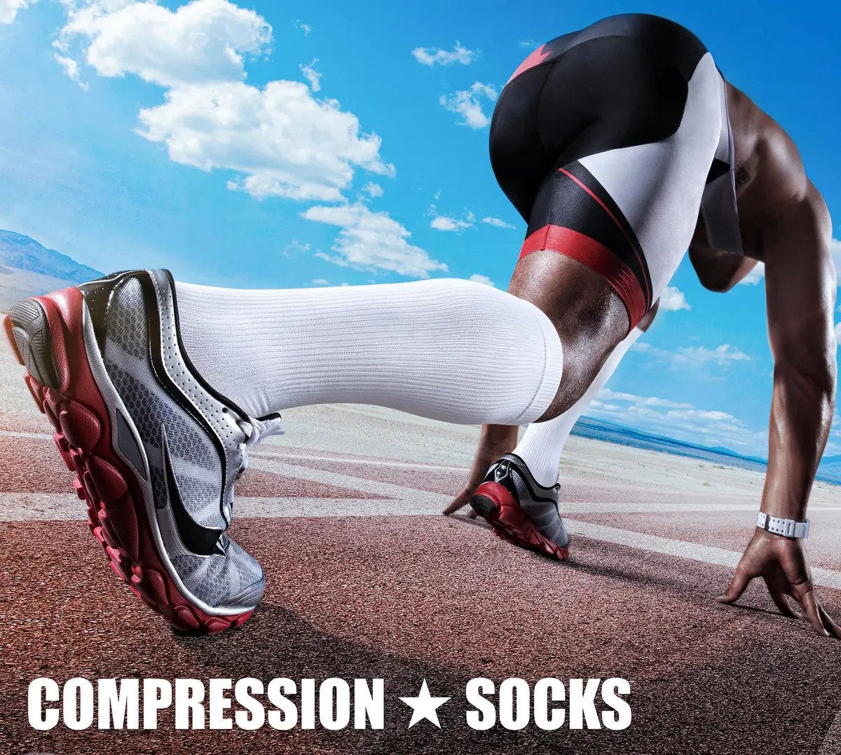CHARMKING Compression Socks for Women & Men Circulation 3 Pairs | 15-20 mmHg Support for Athletic & Daily Use - view 3