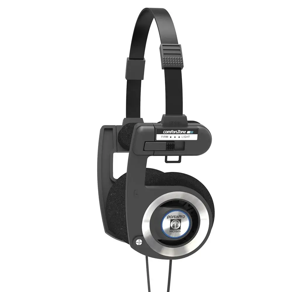 Koss Porta Pro On-Ear Headphones | Deep Bass, 60 Ohm Impedance, 15-25kHz Frequency Response - main product image