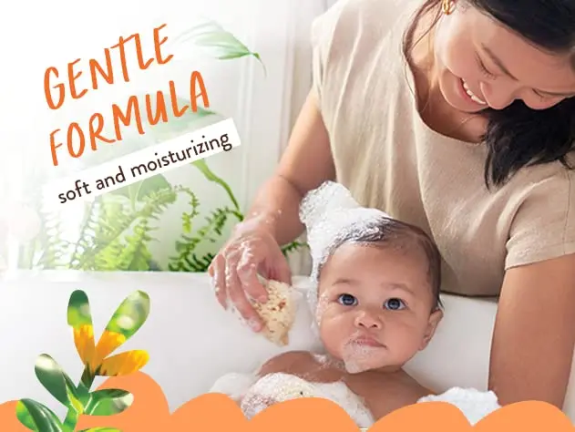 Babo Botanicals Fragrance-Free 2-in-1 Baby Shampoo & Wash - Shea Butter, Calendula & Aloe - Pediatrician Tested - 16 Fl Oz | Gentle, Organic & Sensitive - view 7