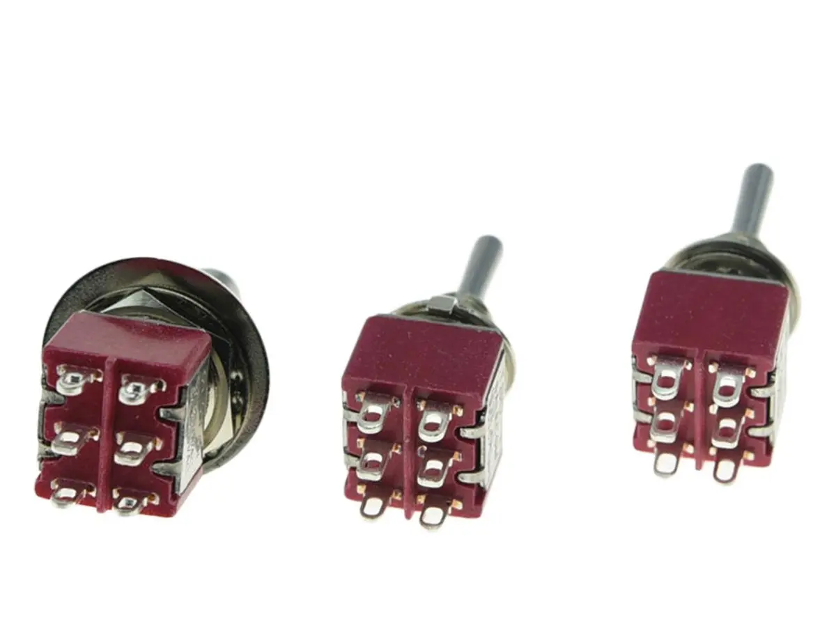 Dopro Toggle Switch 3-Way ON ON ON | Guitar & Bass Electronics Accessory - view 3