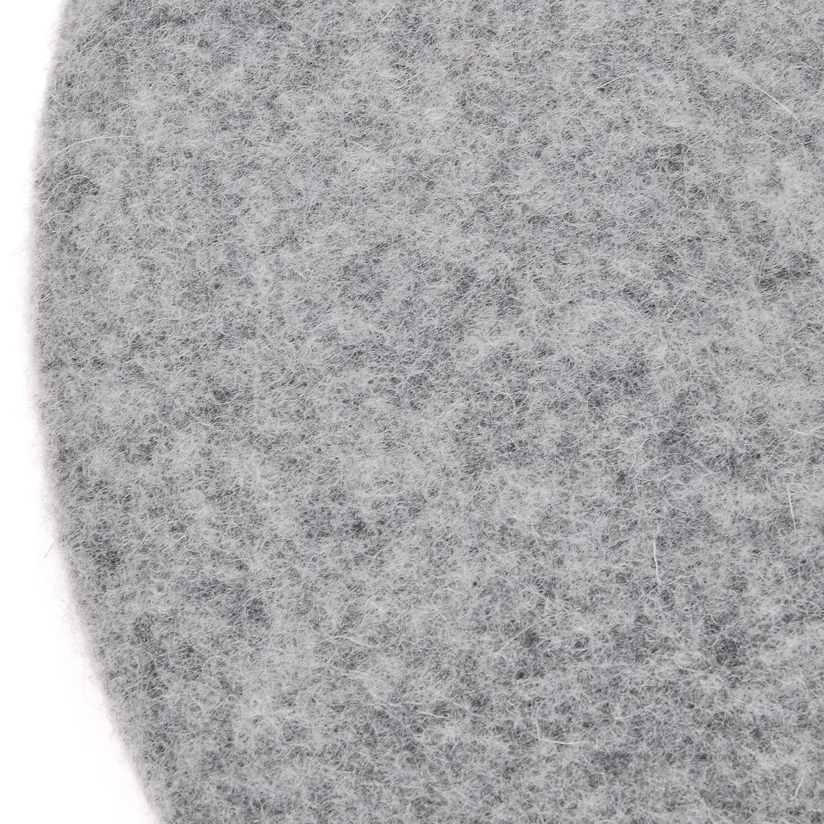 ZLYC Wool Beret Hat Classic Solid Color French Beret for Women (Light Grey) | Warm, Fitted & Stylish - view 7