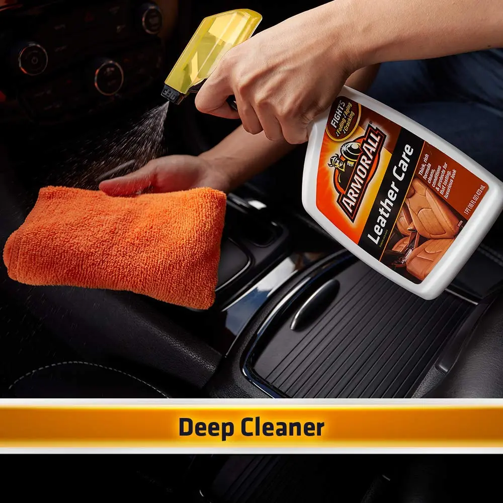 Armor All Car Leather Care Spray 473ml (16 Fl Oz) | Cleans, Conditions & Protects - view 4