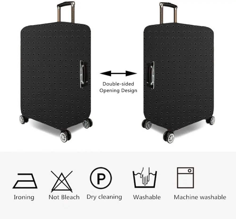 7-Mi Travel Luggage Cover Protector 19-21 Inch | Washable, Anti-scratch Suitcase Cover - view 2