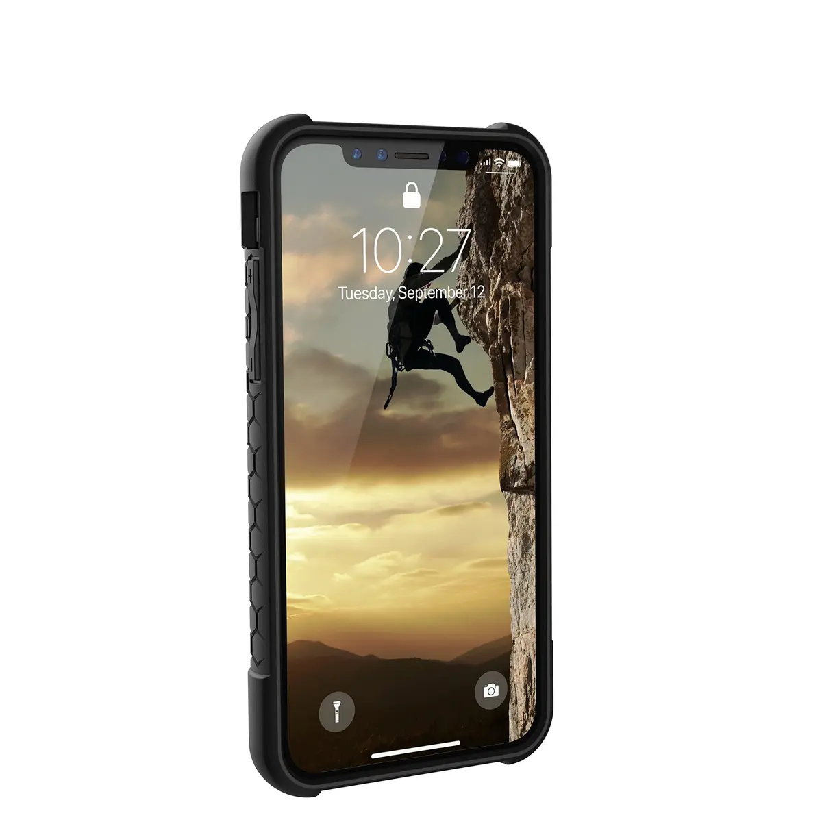 URBAN ARMOR GEAR Monarch Case for iPhone Xs/X (5.8-inch) Graphite | Military Drop Tested Protective Cover - view 7