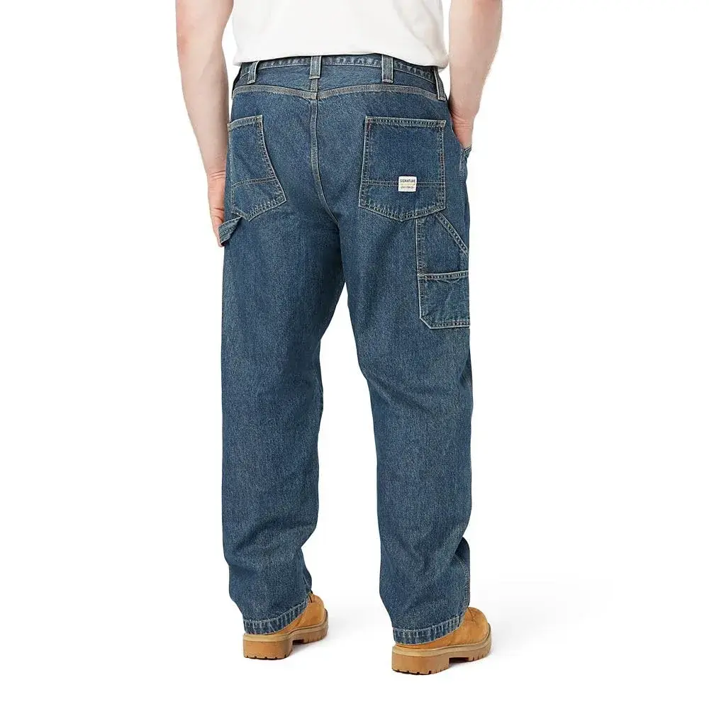 Levi Strauss Signature Gold Men's Carpenter Jeans 44W x 32L (1.94 lb) | Relaxed Fit, Straight Leg - view 5