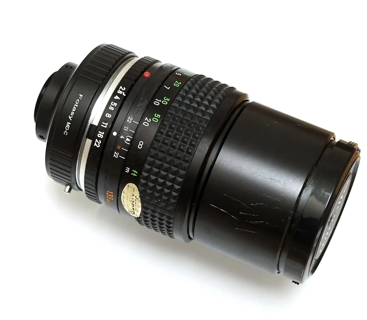 Fotasy Minolta MD Lens to C Mount Adapter | Manual Focus, Copper Mount, 16mm Cine - view 4