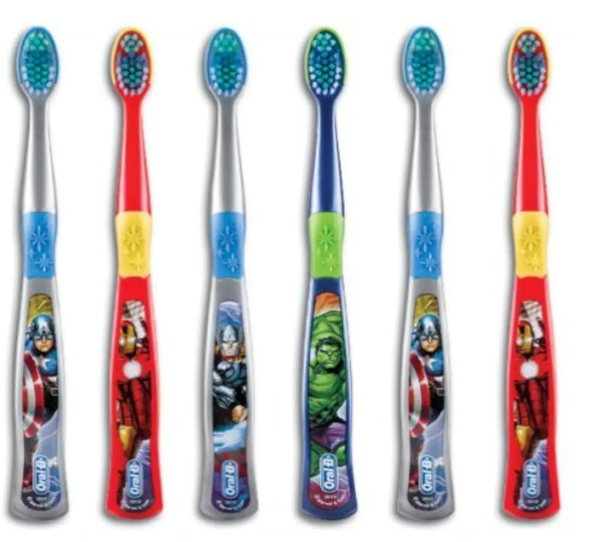 Oral-B Kids Spider-Man Toothbrush Extra Soft, Pack of 6 | Dentist Recommended for Ages 3+ - main product image