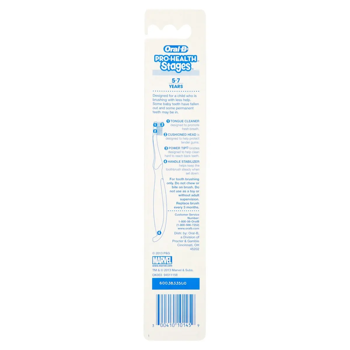 Oral-B Kids Spider-Man Toothbrush Extra Soft, Pack of 6 | Dentist Recommended for Ages 3+ - view 5