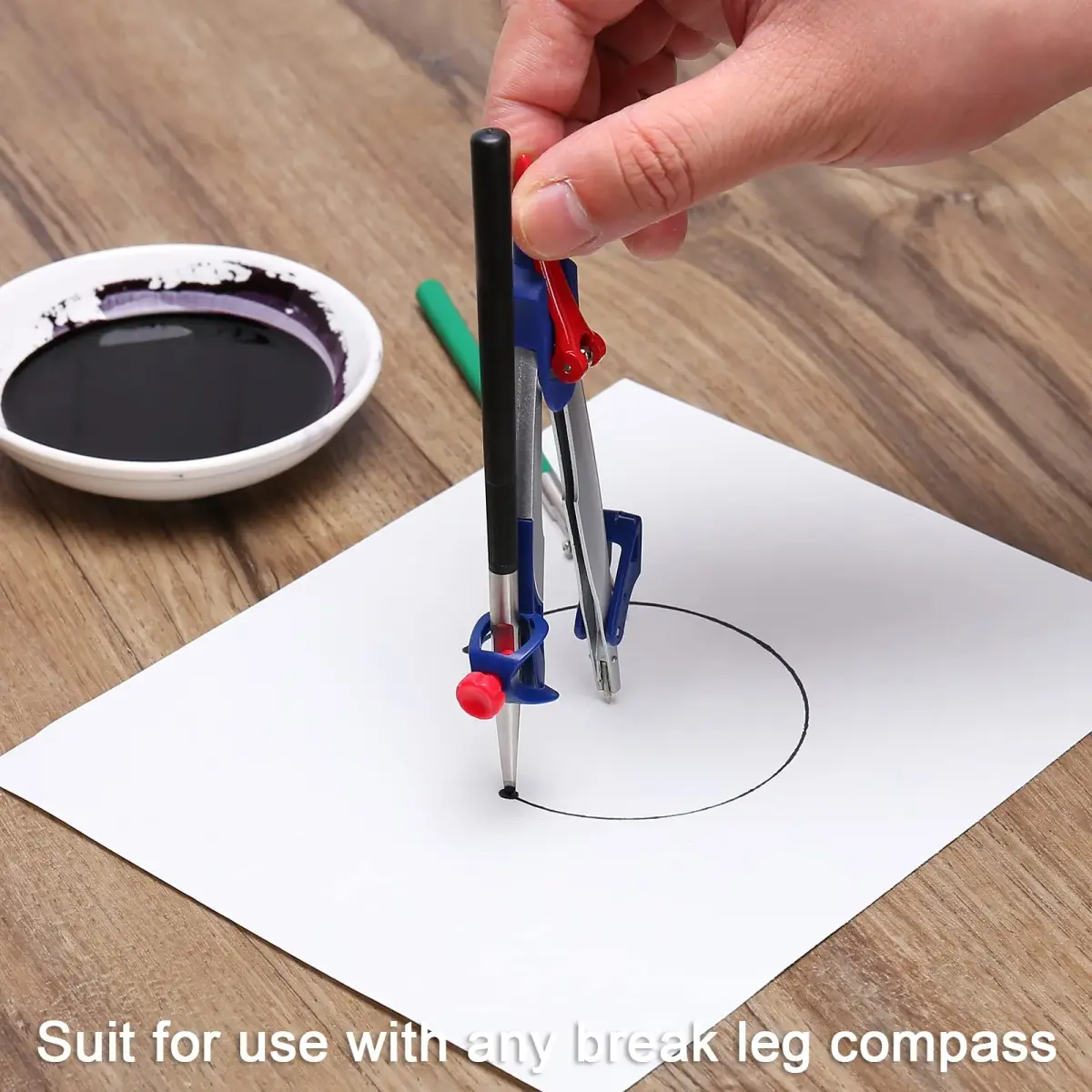LOONENG Ruling Pen for Masking Fluid, Fine Line Drawing, Technical Cartography & Calligraphy, 0.5mm (0.02 inch) - view 5