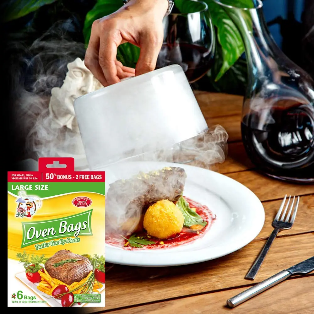 Home Select Oven Bags Large Size | Reusable Food Storage for Household Use - view 3