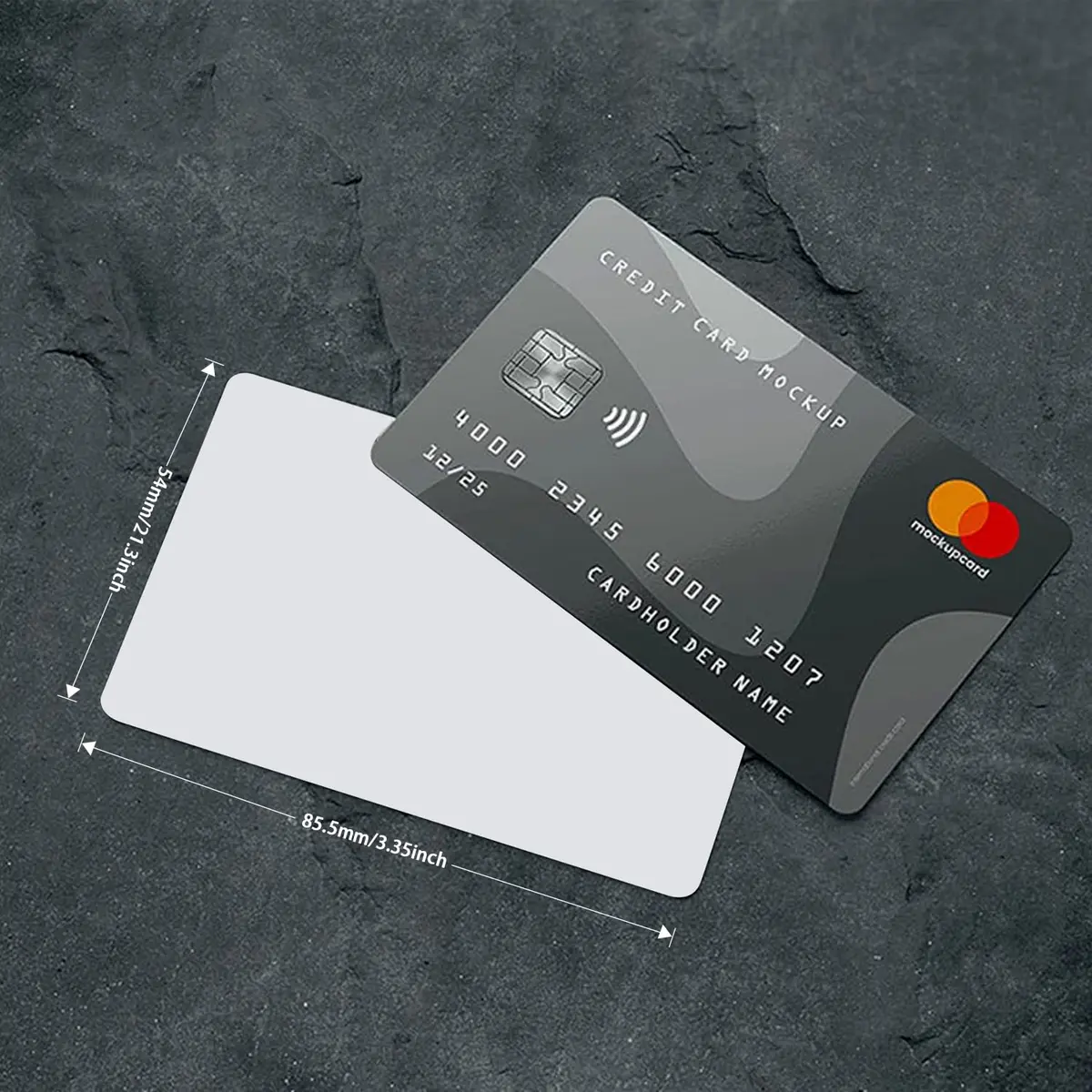 Timeskey NFC NTAG215 Cards 54x85.5mm (40pcs) | Programmable NFC Tags for Mobile Devices - view 2
