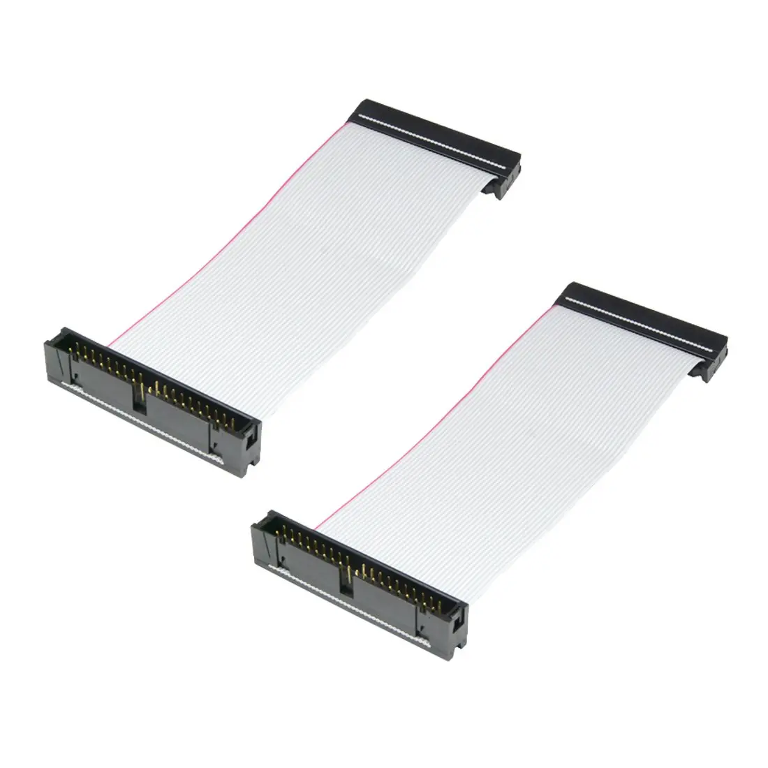 RIITOP IDE Extension Cable Male to Female 40-Pin 15cm (6 Inch) 2-Pack | Connect Old HDDs and CD/DVD Drives - main product image