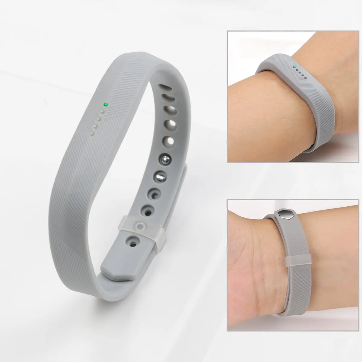 LEEFOX 12 Colors Compatible with Flex 2 Bands Large | Adjustable Silicone Wristbands for Fitbit Flex 2 - view 6