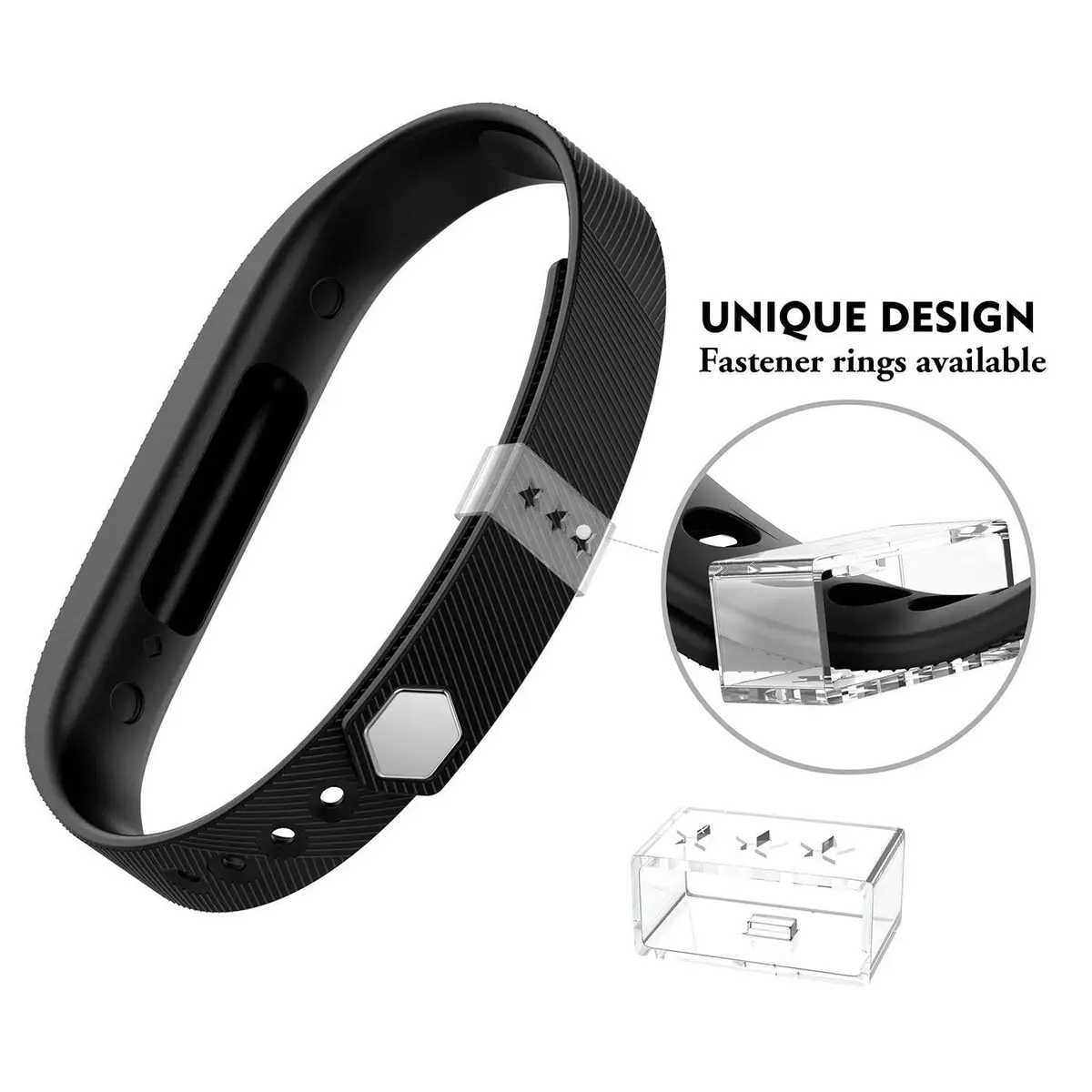 LEEFOX 12 Colors Compatible with Flex 2 Bands Large | Adjustable Silicone Wristbands for Fitbit Flex 2 - view 3