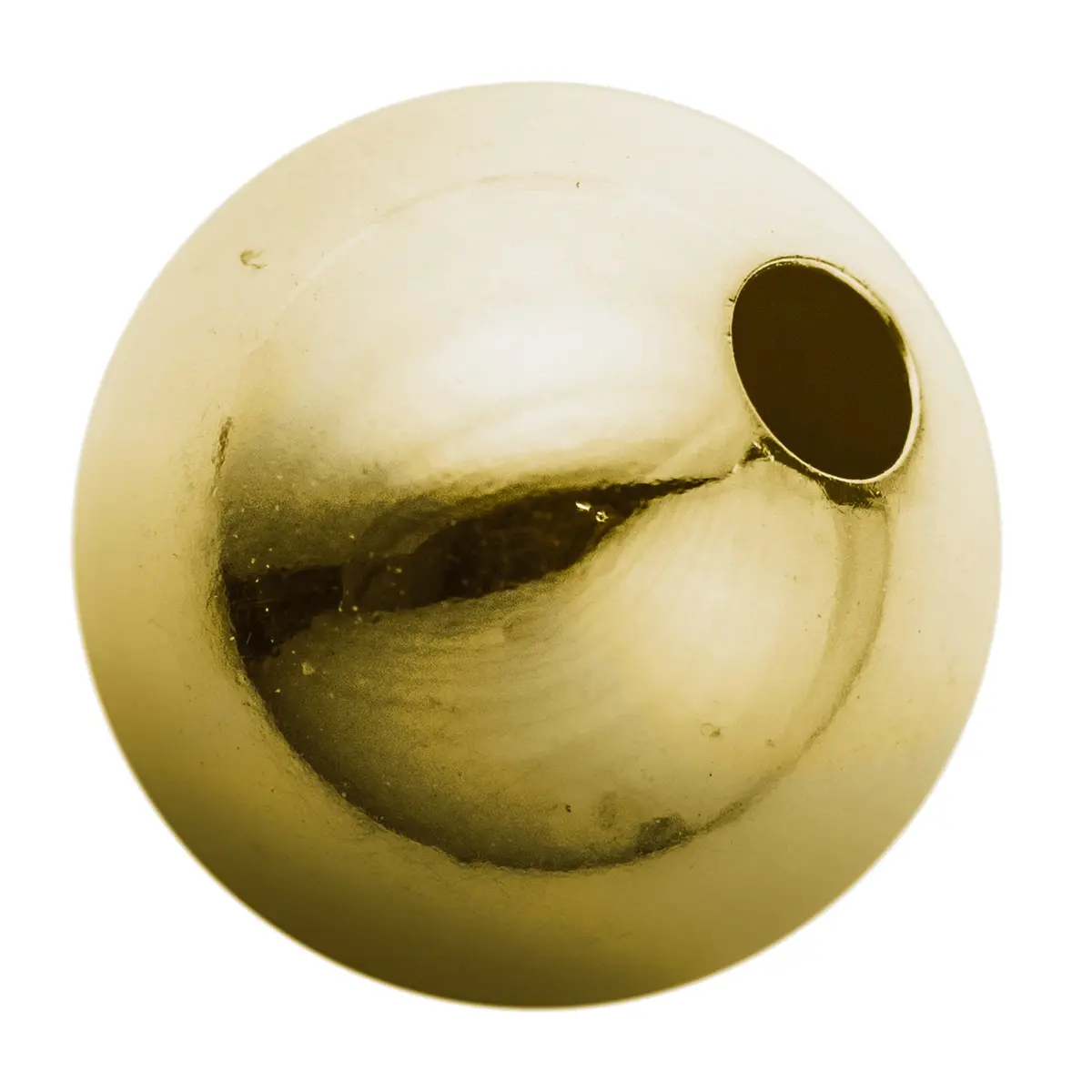 Dreambell 14K Gold Filled 10mm Round Seamless Ball Spacer Bead | Jewelry Making Accessory - main product image