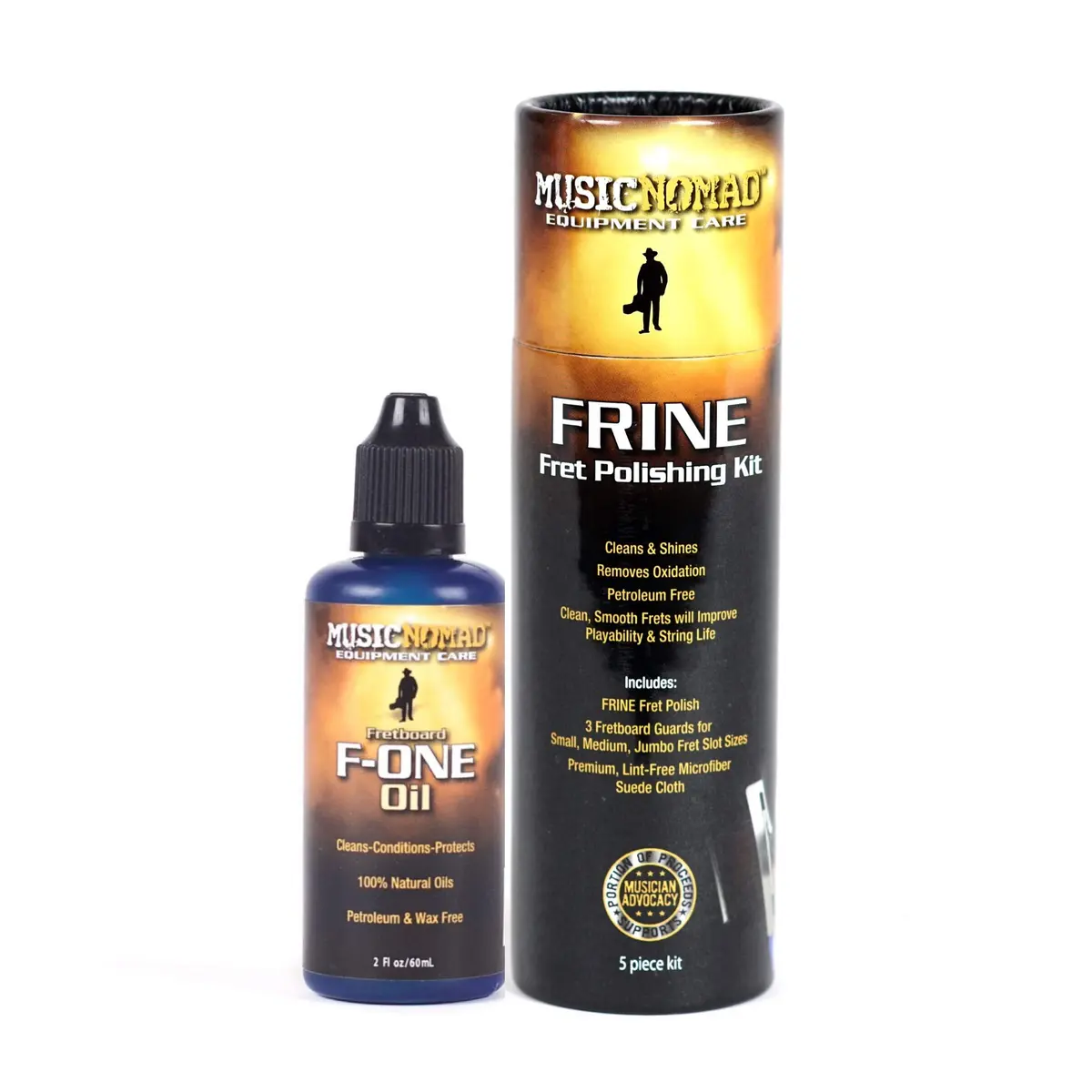 MusicNomad Total Fretboard Care Kit 2 x 1.5 Fl Oz (3 Fl Oz Total) | Restores, Maintains & Protects Guitar Fretboards - view 7