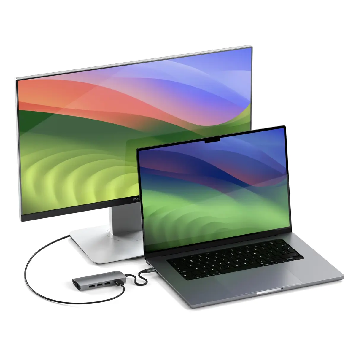 Satechi Multi-Port Hub V2 Space Gray | 4K HDMI, 115W PD Charging, USB-C Expansion - view 2