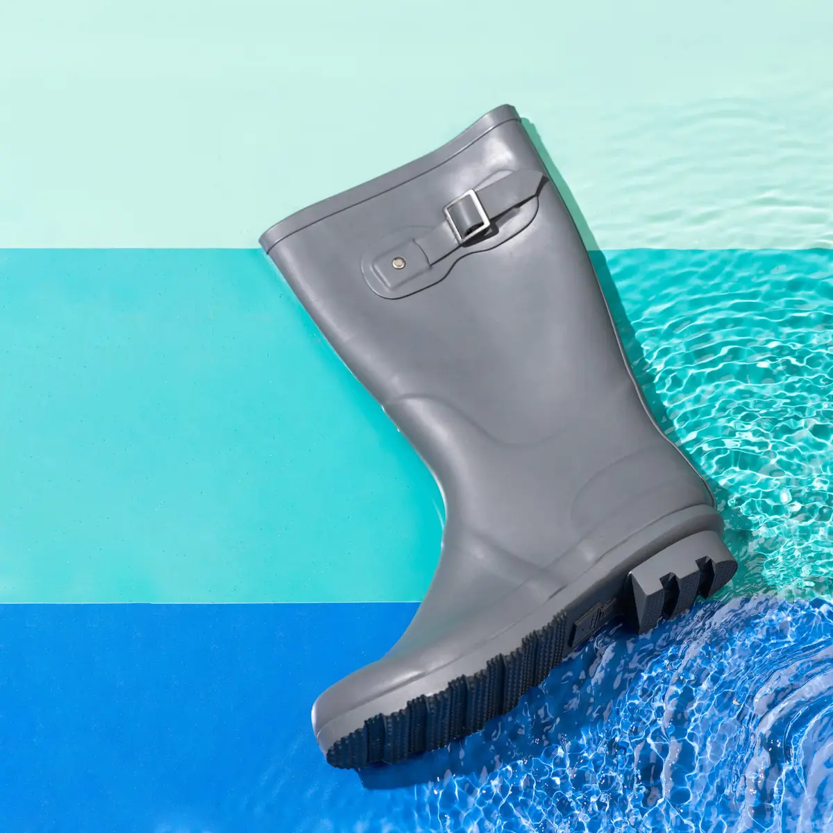 NORTY Waterproof Rain Boots for Women Size 7 | Slip-Resistant & Stylish (70-120 chars) - view 4