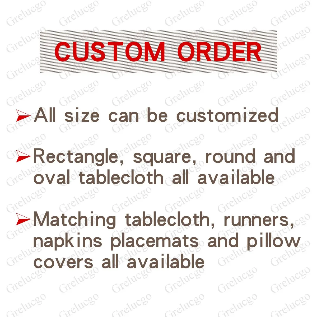 Grelucgo Handmade Double Hemstitch Natural Round Tablecloth 54 Inch | Rustic Farmhouse Style - view 4