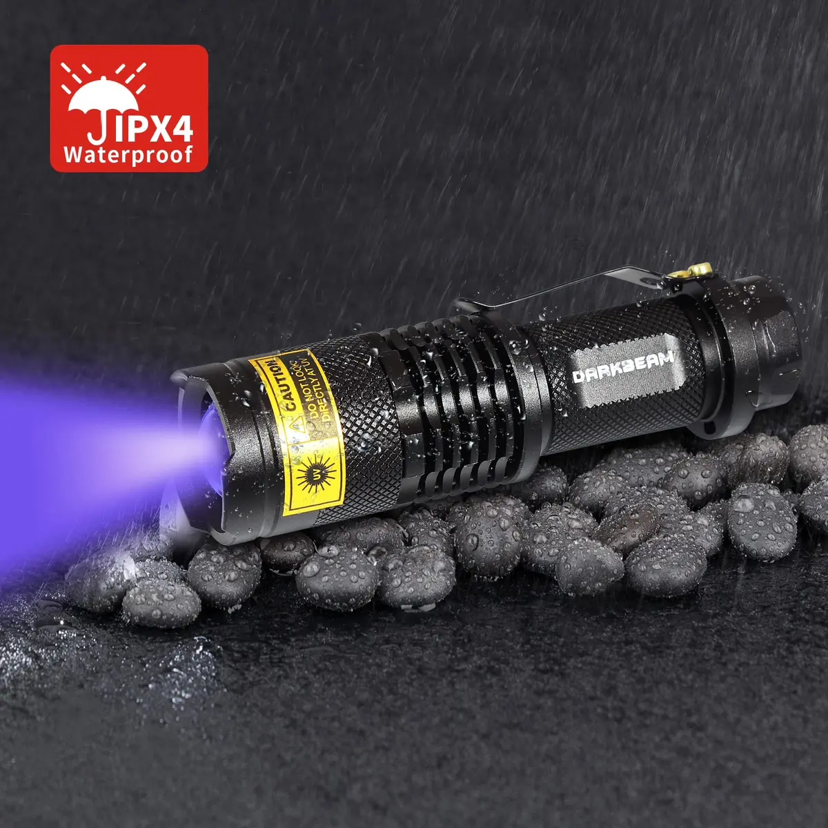 DARKBEAM UV 395nm Flashlight 2 Pack | Detect Pet Urine & Fluorescent Items - view 6