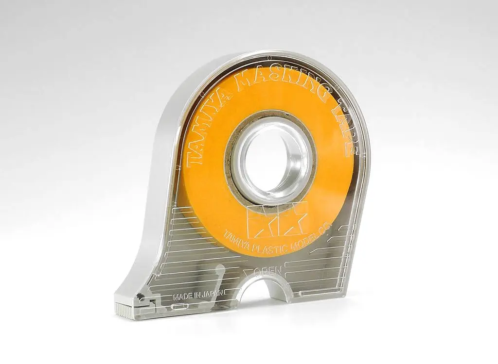 Tamiya Masking Tape with Dispensers, 6 mm, 10 mm, & 18 mm Set | Yellow Paper Masking Tape for Painting - view 5