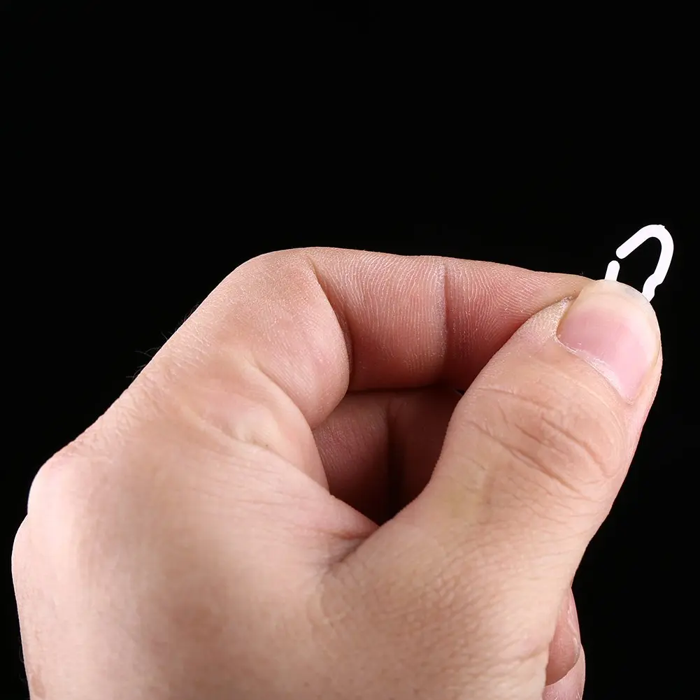 Walfront Chicken Beak Rings Medium 15mm x 9mm | Anti Pecking Reusable Plastic - view 2