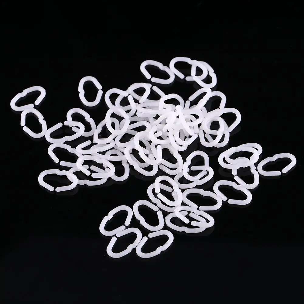 Walfront Chicken Beak Rings Medium 15mm x 9mm | Anti Pecking Reusable Plastic - view 3
