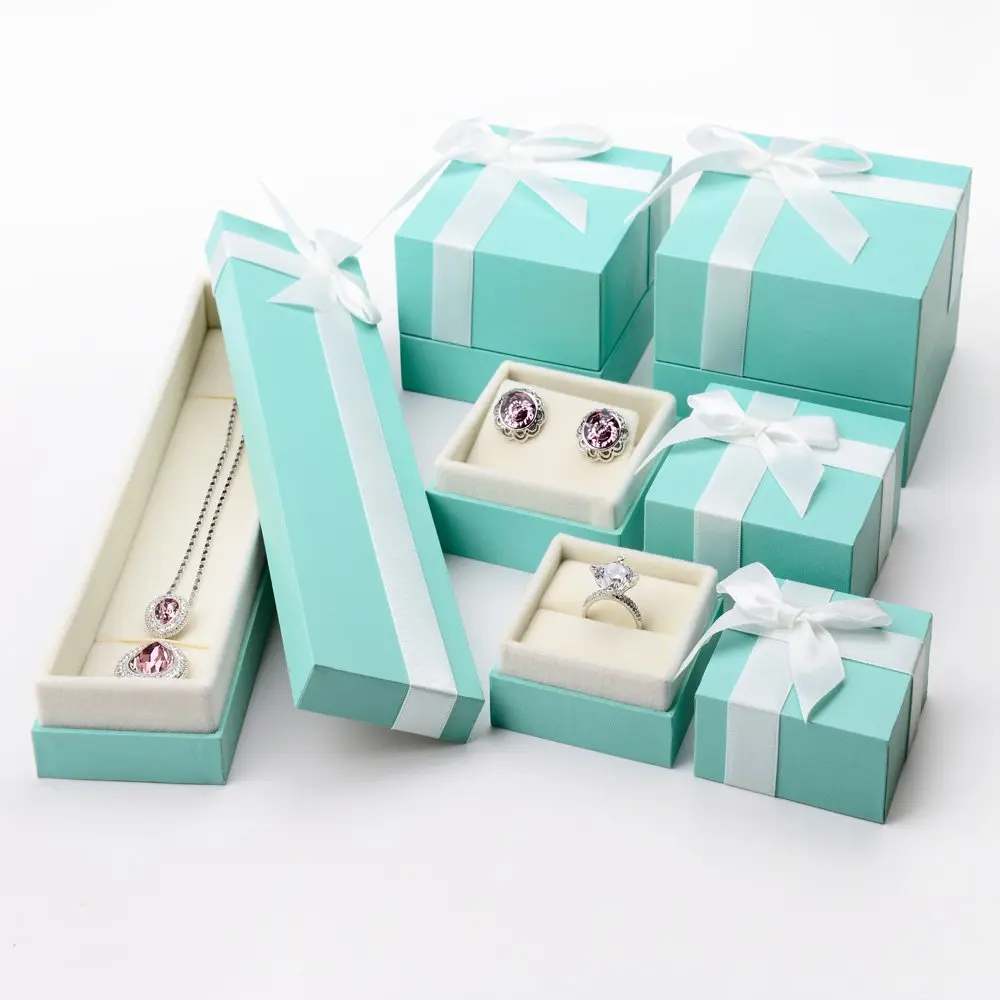 Oirlv Necklace Gift Box,Necklace Pendant Display Storage Case | Velvet Jewelry Organizer for Gift & Travel - view 8