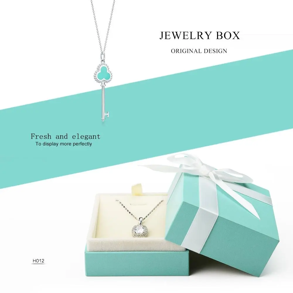 Oirlv Necklace Gift Box,Necklace Pendant Display Storage Case | Velvet Jewelry Organizer for Gift & Travel - view 9