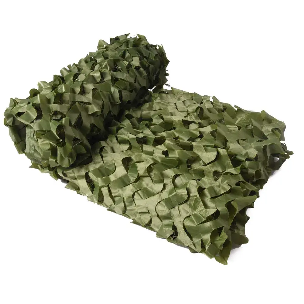 HYOUT Camouflage Netting 2m x 3m (6.5x10ft) Woodland Camo Net with Mesh Backing | Sunshade, Hunting, Camping - view 7