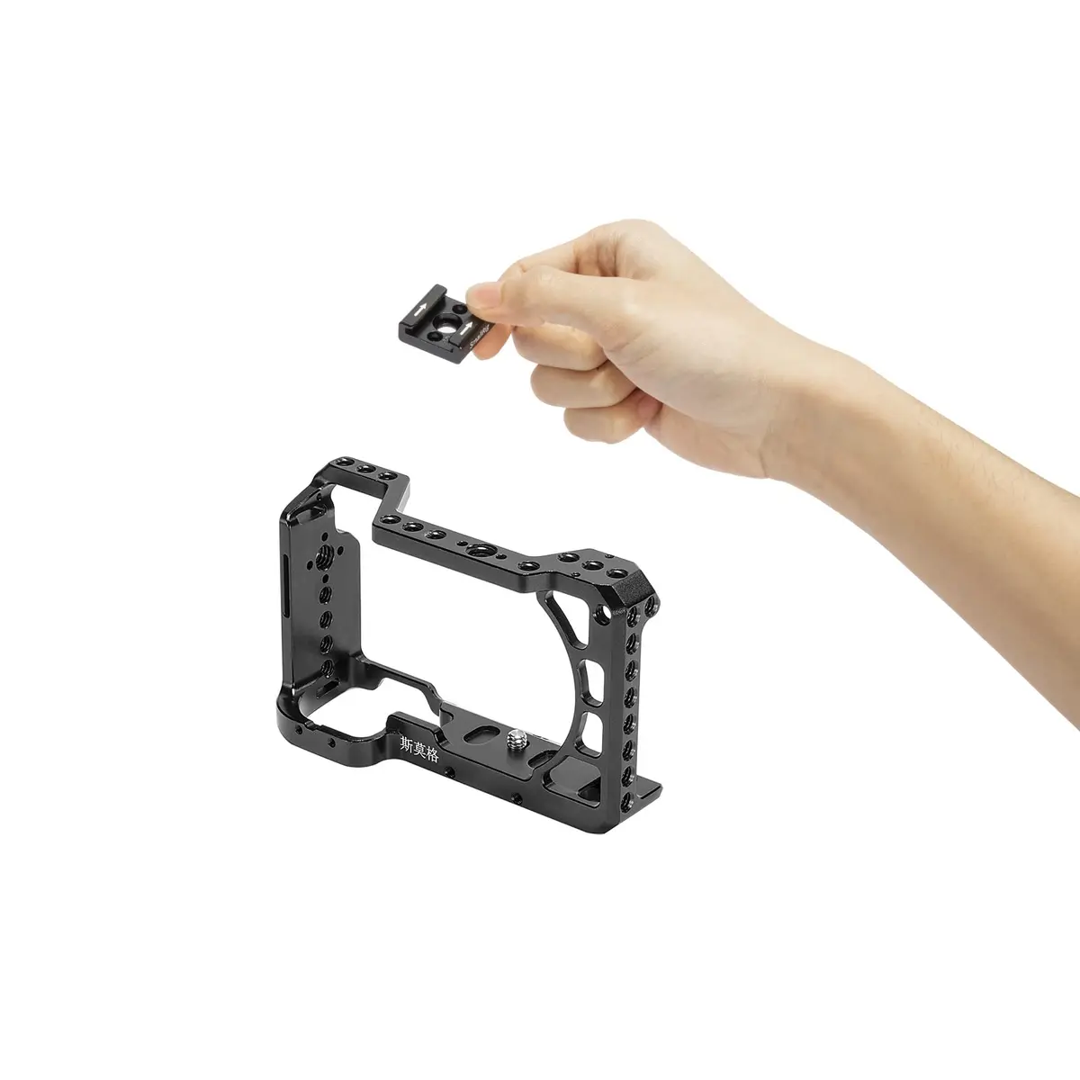 SmallRig Cold Shoe Mount with 1/4"-20 Thread (2 Pack) | Attaches Flash, Mic, LED to Camera Cages - view 8
