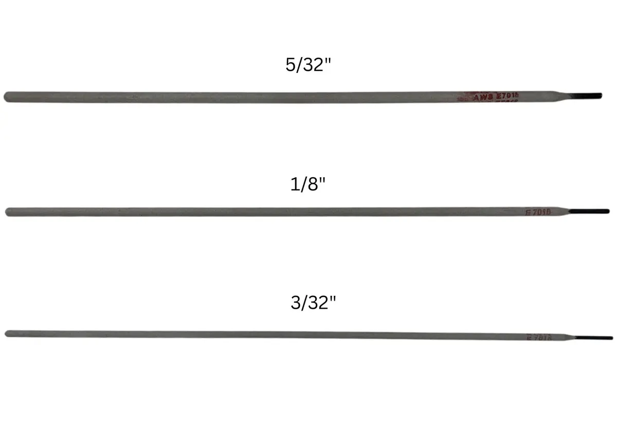 HYW Products E7018 3/32" - 1/8" - 5/32" x 14" Premium Arc Welding Rod, 10 lb | Carbon Steel Stick Electrodes - view 3