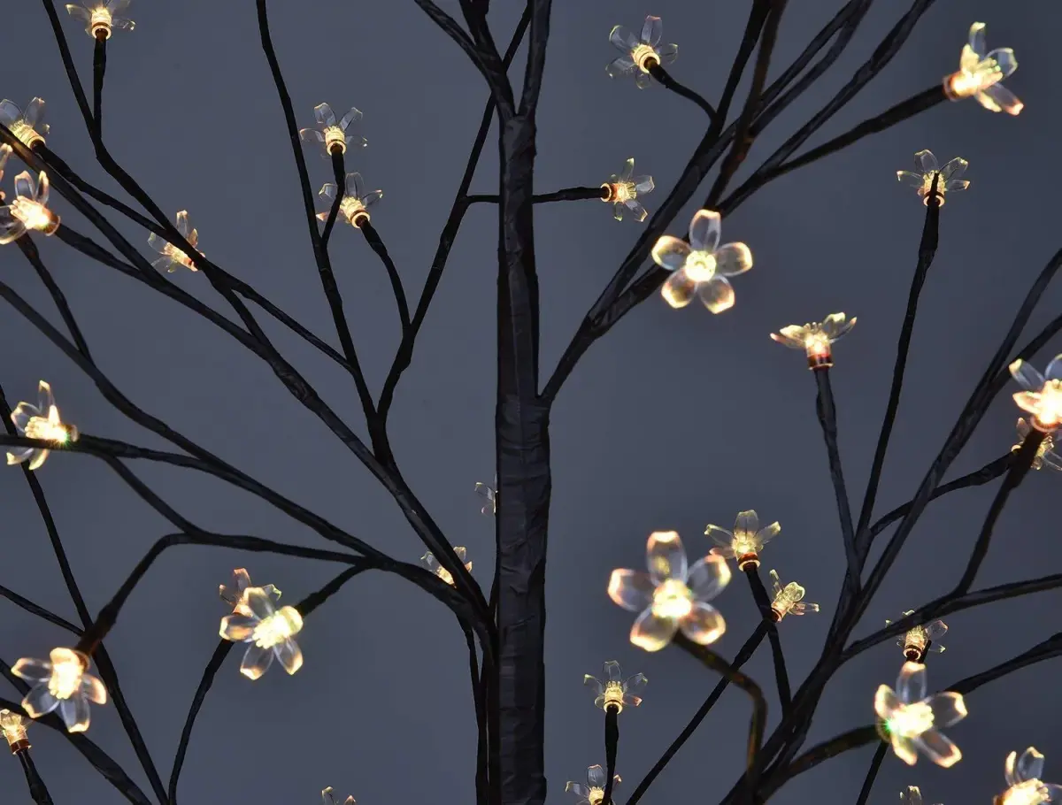 LIGHTSHARE 5 ft Cherry Blossom Tree RGB with Remote Control | 128 LED Lights - view 5