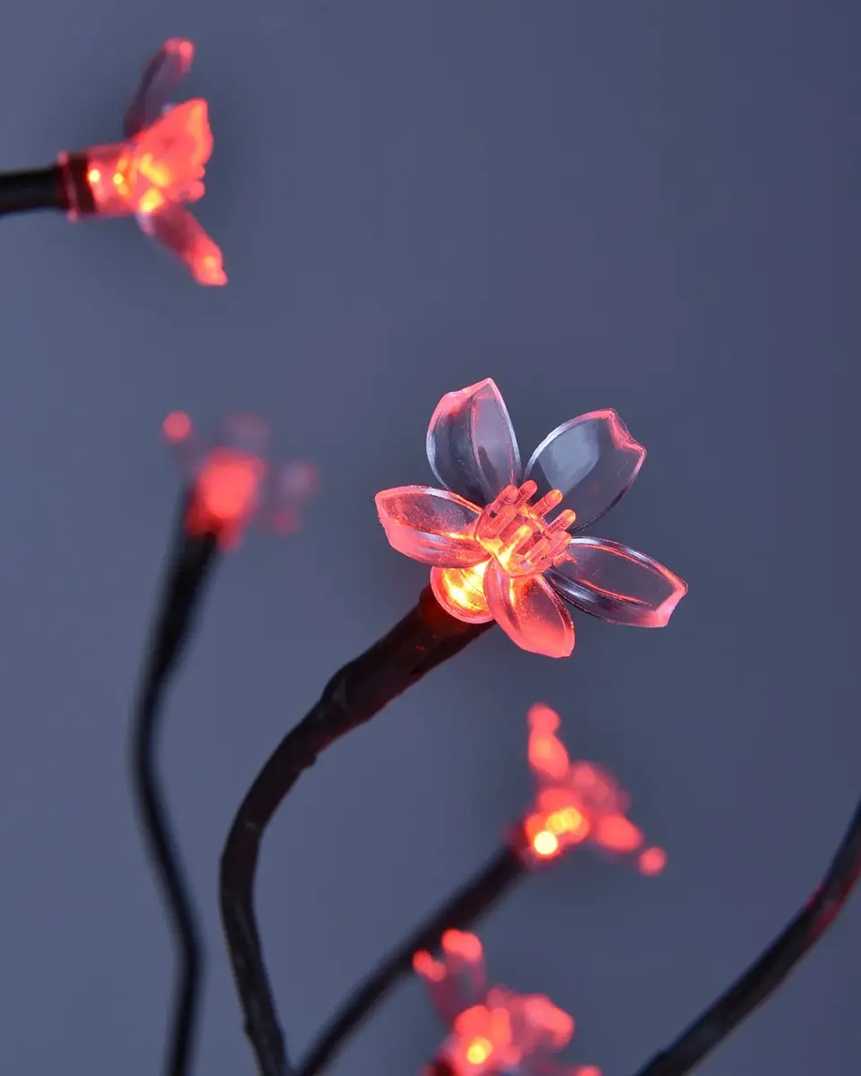 LIGHTSHARE 5 ft Cherry Blossom Tree RGB with Remote Control | 128 LED Lights - view 7