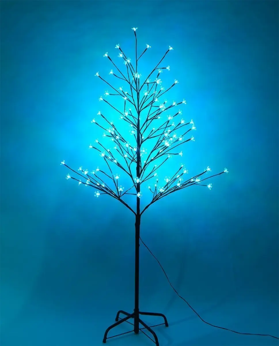 LIGHTSHARE 5 ft Cherry Blossom Tree RGB with Remote Control | 128 LED Lights - view 3