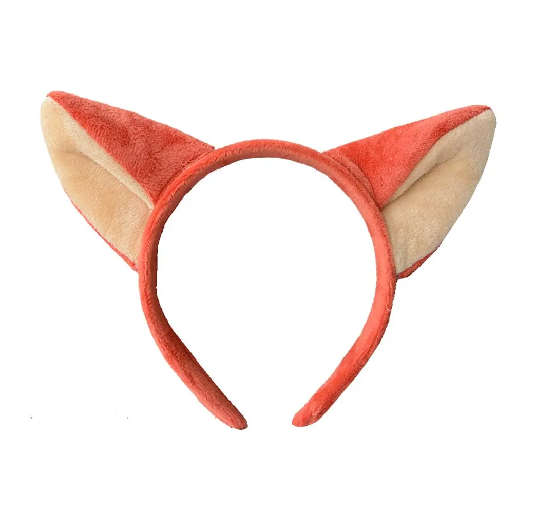 Elaine Room Red Fox Costume Headband | Cute Halloween & Party Accessory for Women & Adults - main product image