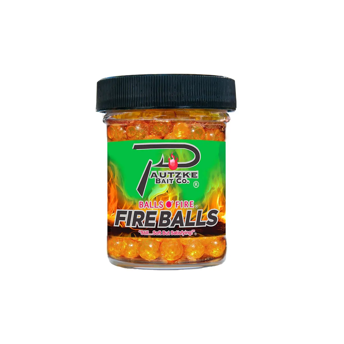 Pautzke Bait Fire Balls, Brown Trout, 1.65 oz | Fish Like Real Salmon Eggs - main product image