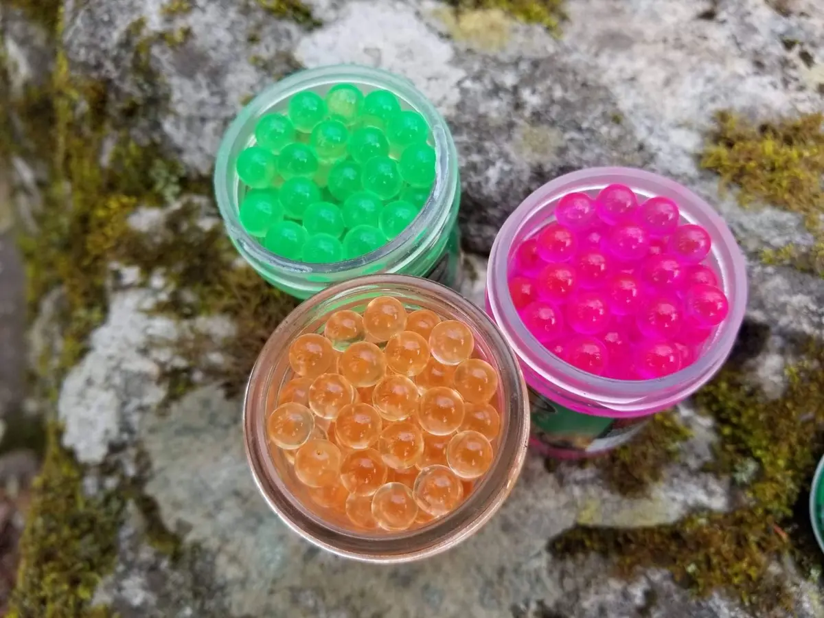 Pautzke Bait Fire Balls, Brown Trout, 1.65 oz | Fish Like Real Salmon Eggs - view 4