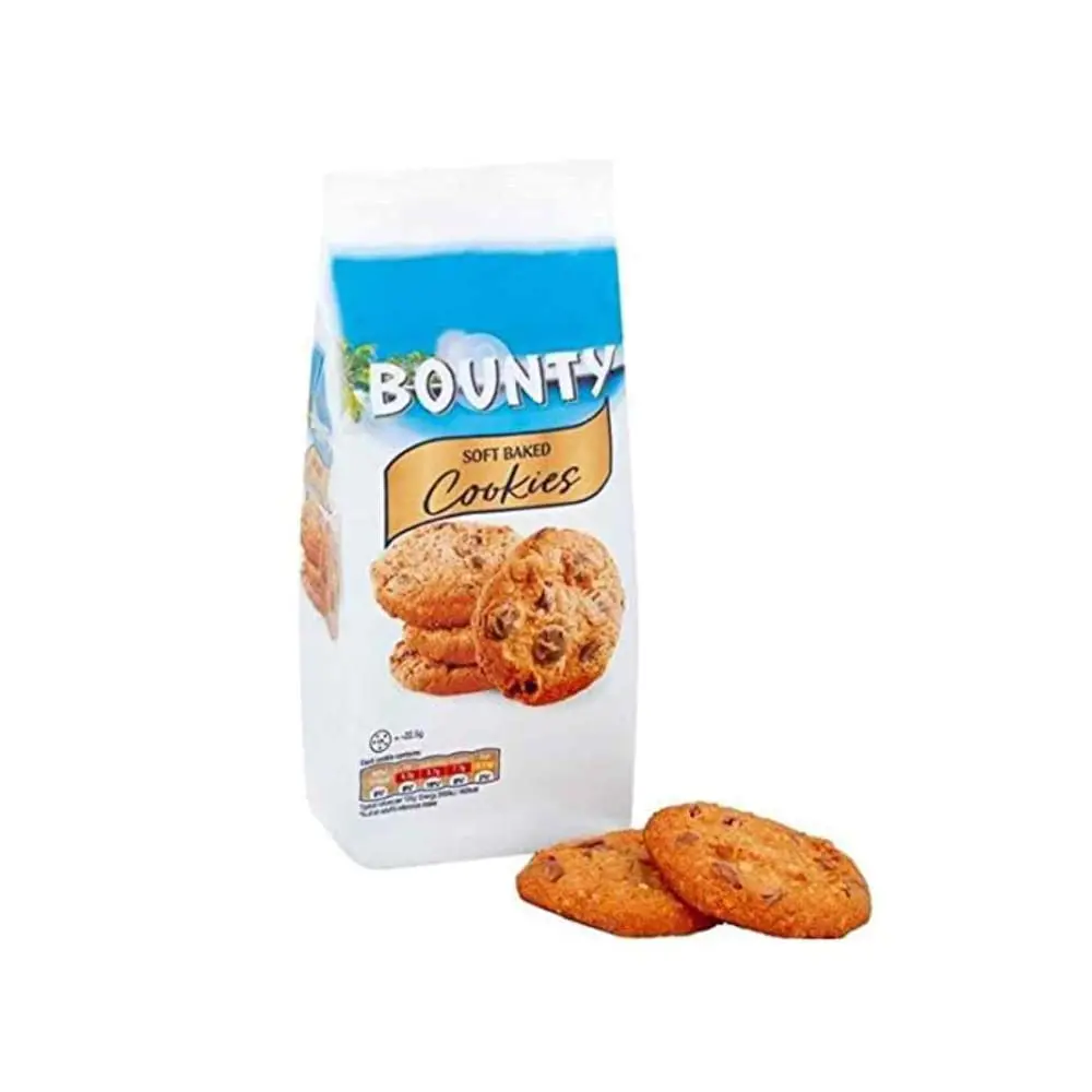 Bounty Chocolate 180g Cookies | Soft Baked, Vegetarian, Chunky Chocolate & Coconut - view 2